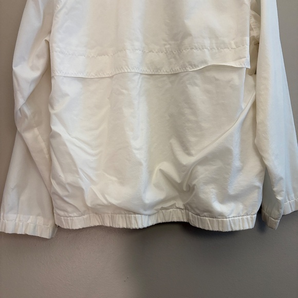 Vintage Coral Bay Ivory Wind Break Jacket w Hidden Hood - Picture 14 of 14